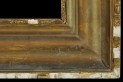 Water gilded frame. XIX century. Ireland. Frame before conservation.